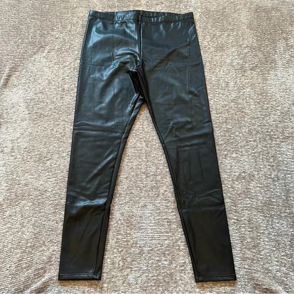 H&M Faux Leather Leggings - Picture 2 of 3